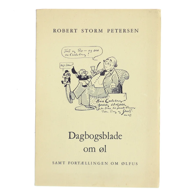 Dagbogsblade om øl af Robert Storm Petersen (Bog)