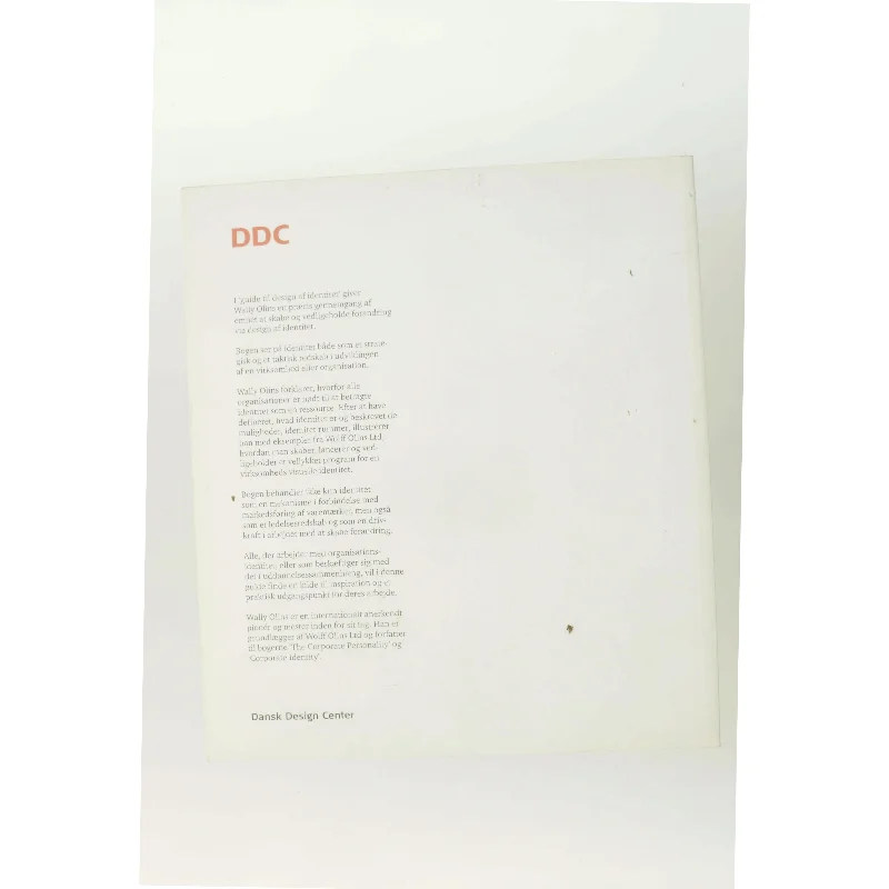 Guide til design af identitet af Wally Olins (Bog)