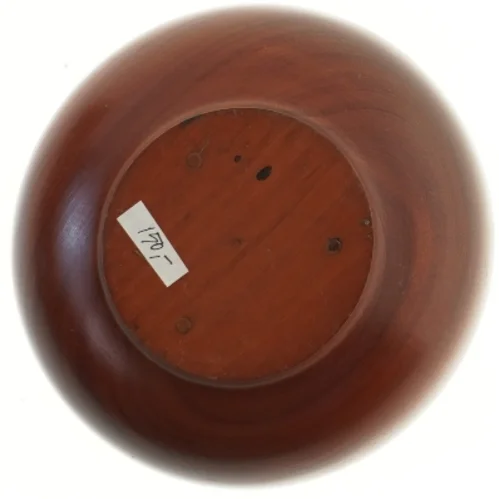 Hånddrejet træskål (str. Ø 20x10 cm)