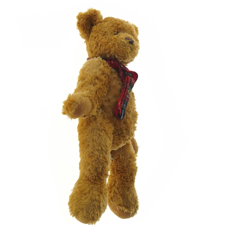 Teddy bamse med halstørklæde fra Teddykompaniet (str. 37 cm)