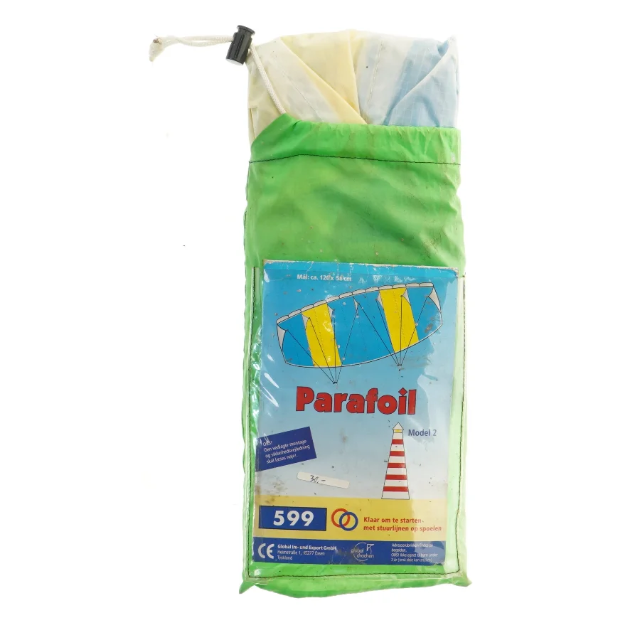 Parafoil drage (str. 120x58 cm)
