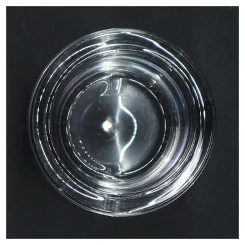 Glas lysestage fra Marimekko (str. 6 cm)