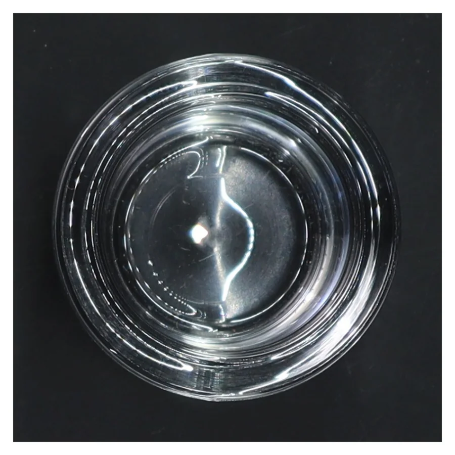 Glas lysestage fra Marimekko (str. 6 cm)