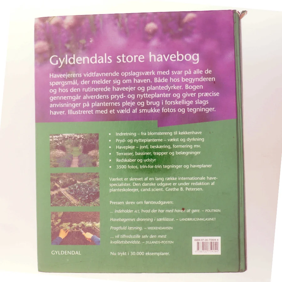 Gyldendals store havebog af Grethe B. Petersen (f. 1947) (Bog)
