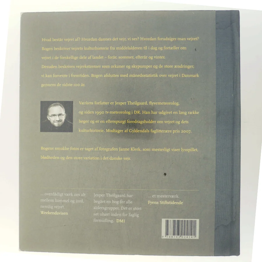 Det danske vejr af Jesper Theilgaard (Bog)