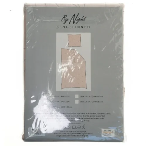 sengelinned i bomuldssatin fra By Night (str. 140 x 220 cm. og, 60 x 63 cm)