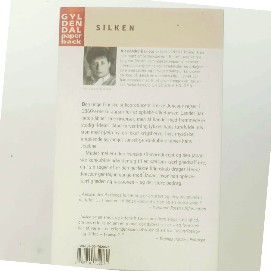 Silken af Alessandro Baricco (Bog)