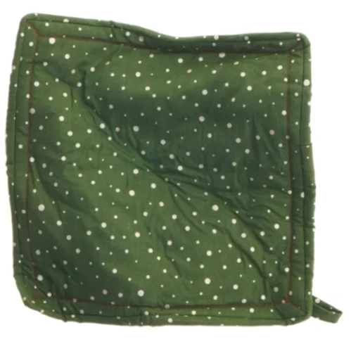 Quiltet grydelap med stjernemønster (str. 23x23 cm)