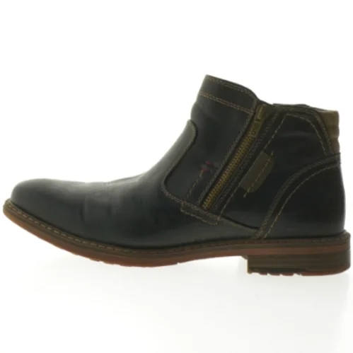 Herrestøvler med lynlås (str. 40 )