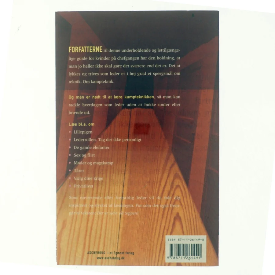 Kampteknik på chefgangen : en guide for kvinder (Bog)