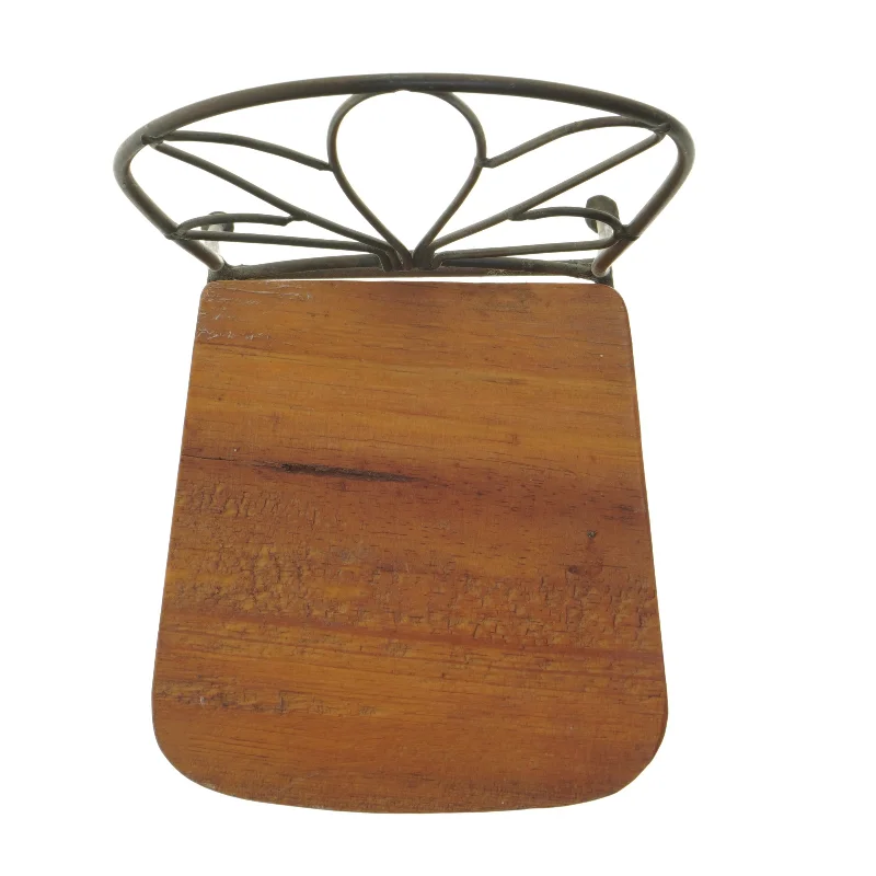 Stol med metalramme (str. 43x16 cm)