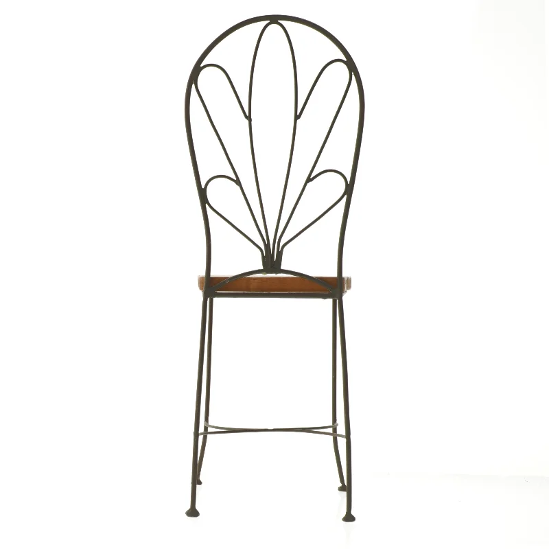 Stol med metalramme (str. 43x16 cm)