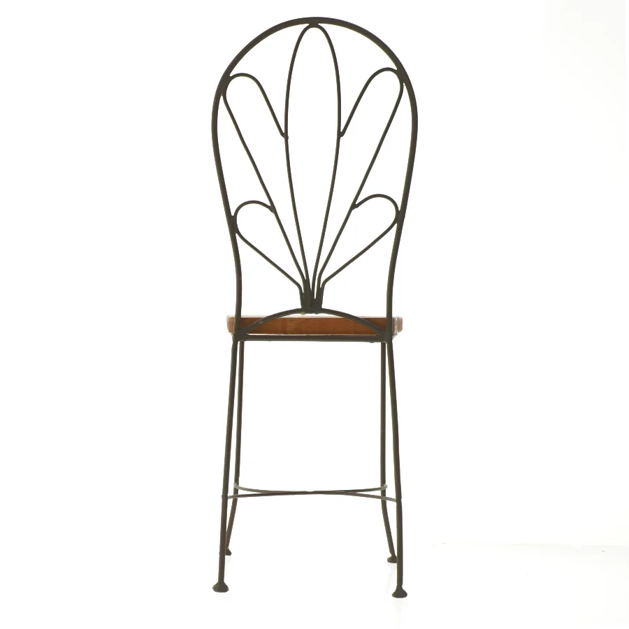 Stol med metalramme (str. 43x16 cm)