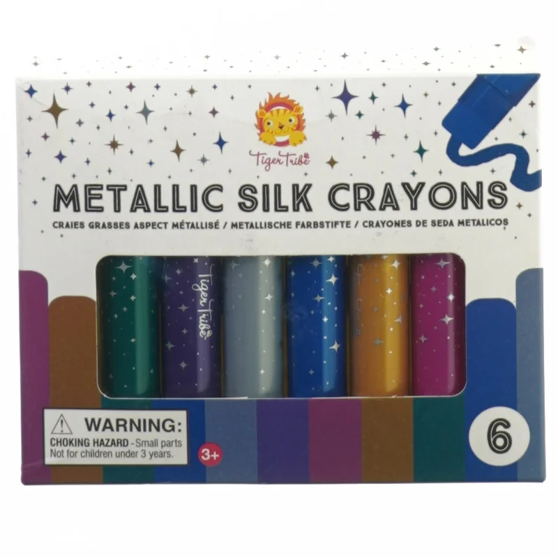 Metallic silk crayons (str. 17 x 14 cm)