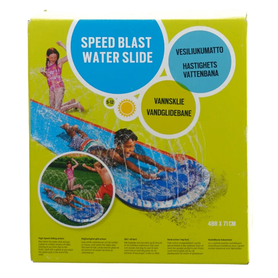 Speed blast water slide (str. 488 x 71 cm)