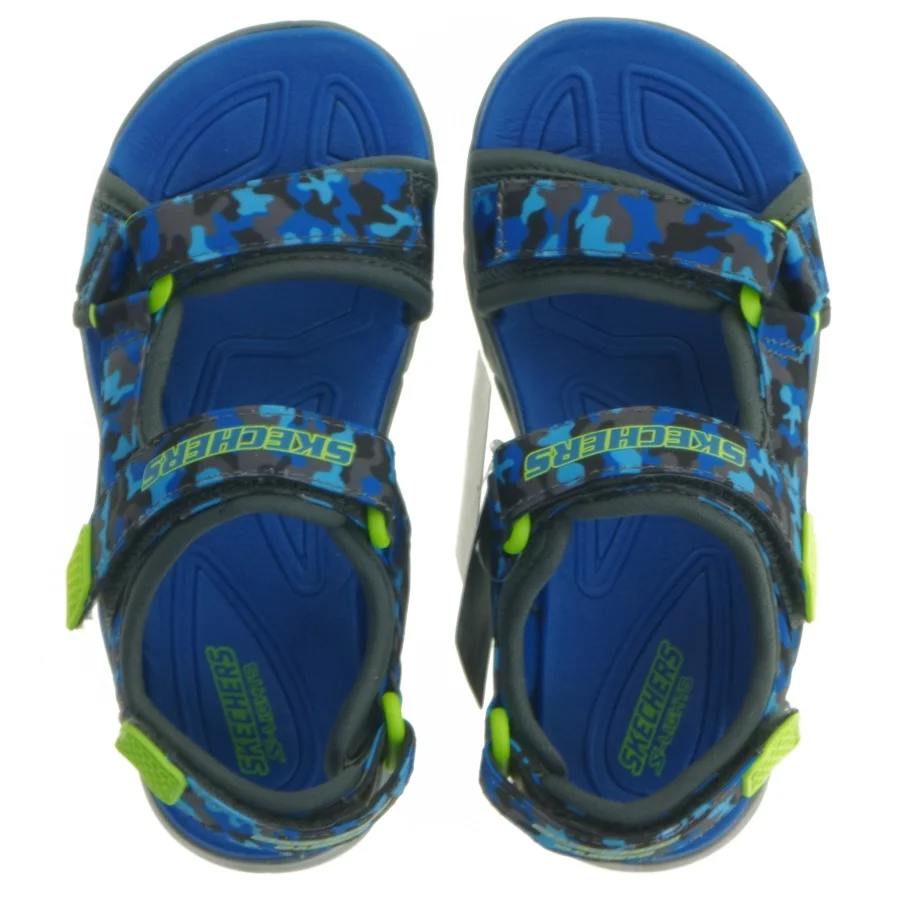 Skechers sandaler m. lys (str. 29 )