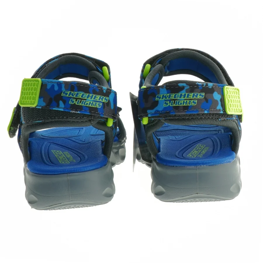 Skechers sandaler m. lys (str. 29 )