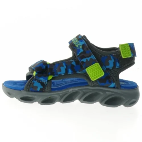 Skechers sandaler m. lys (str. 29 )