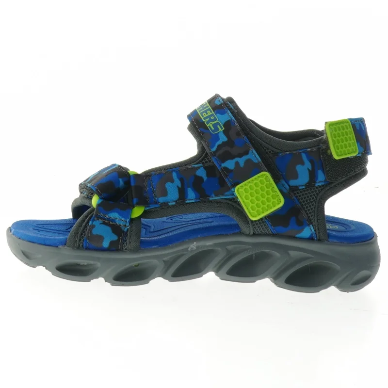 Skechers sandaler m. lys (str. 29 )