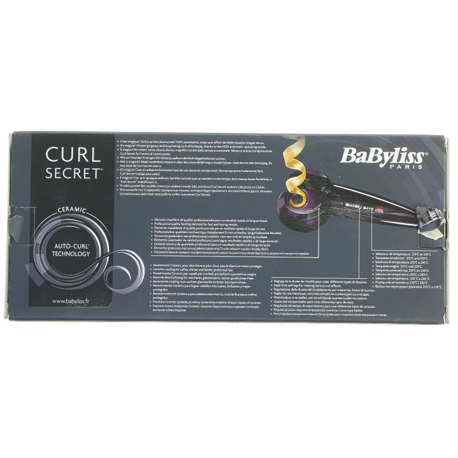 BaByliss Curl Secret keramisk krøllejern fra BaByliss (str. 30 cm)