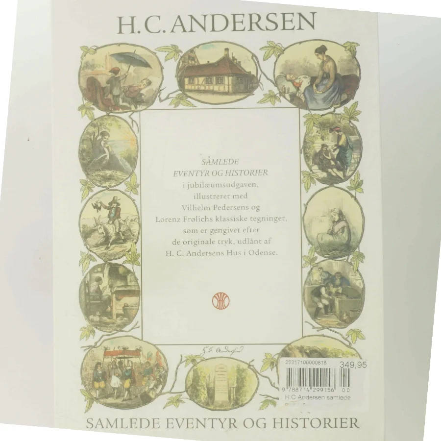 (NY) Samlede eventyr & historier af H. C. Andersen (f. 1805) (Bog)