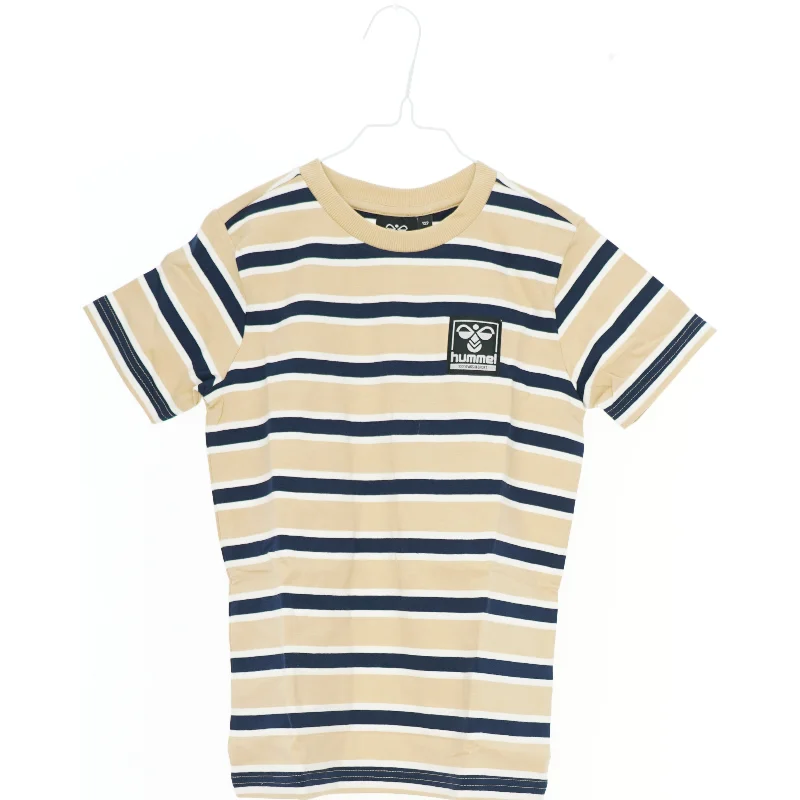 NY Stribet T-Shirt fra Hummel fra Hummel (str. 122)