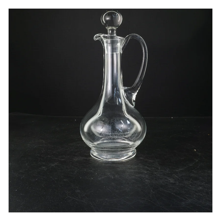Glas karaffel med låg (str. 32x14 cm)