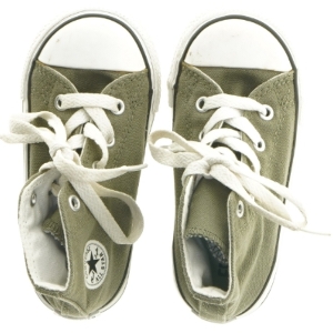 Grønne Converse All Stars sneakers  (str. Og 20)