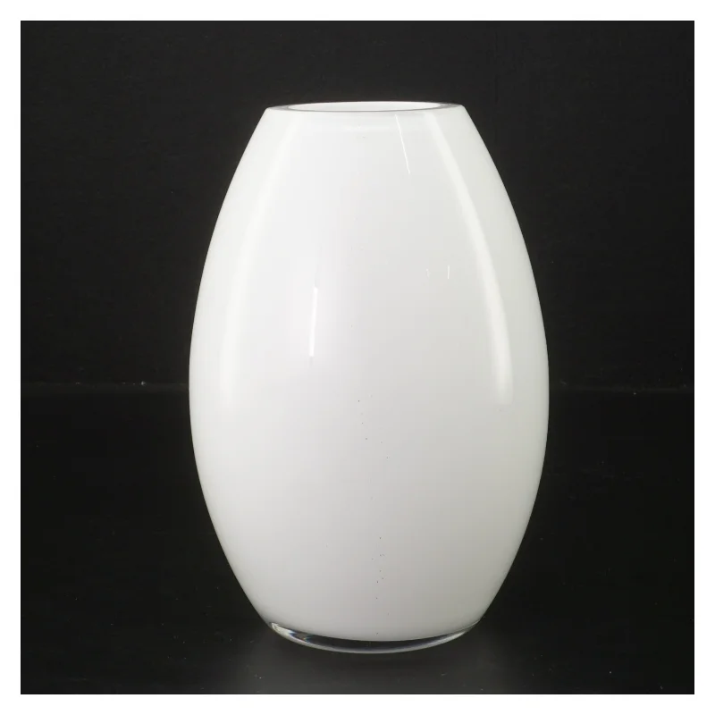 Holmegaard glasvase (str. 16 cm)