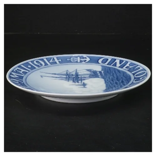 Dekorativ tallerken Helgoland fra Royal Copenhagen (str. Ø 20,5 cm)