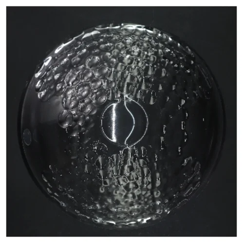 Glas skål fra Royal Copenhagen (str. Ø 22 cm)