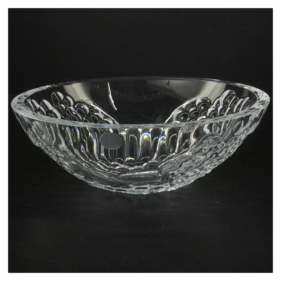 Glas skål fra Royal Copenhagen (str. Ø 22 cm)