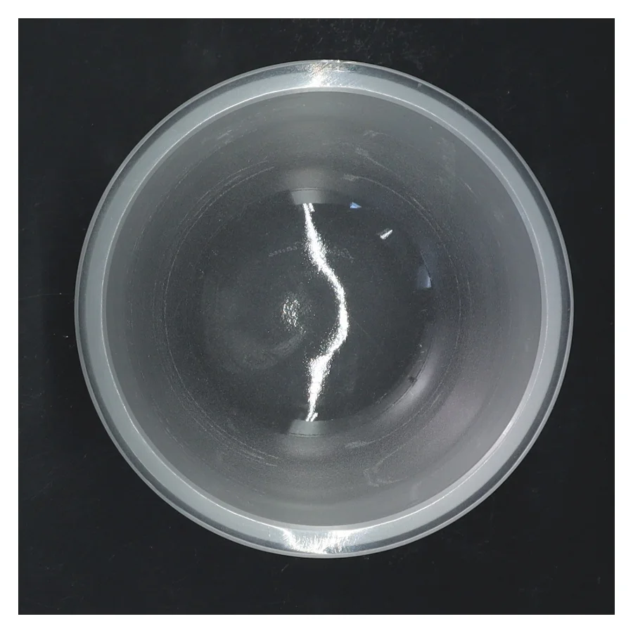 Lalique glasskål (str. 11,5x7 cm) med lille nag