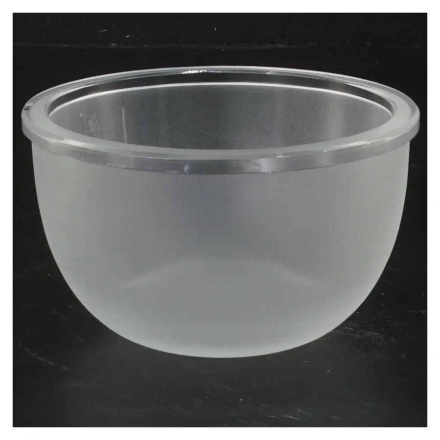 Lalique glasskål (str. 11,5x7 cm) med lille nag