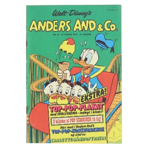 Walt Disney's Anders And & Co. Med indlæg.