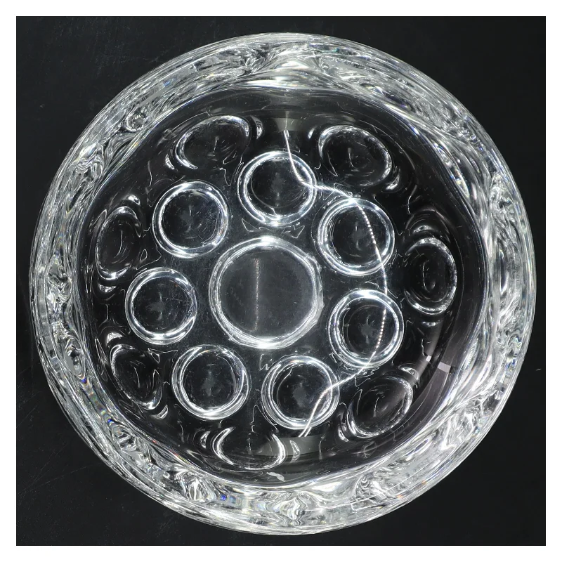 Rund glasskål (str. Ø 16 cm)