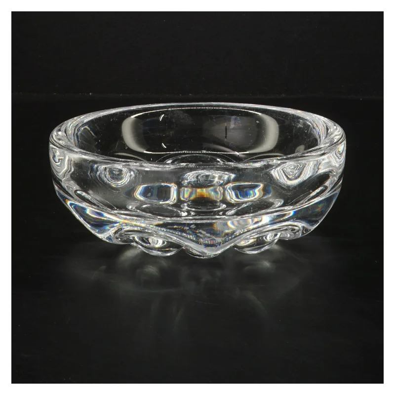 Rund glasskål (str. Ø 16 cm)