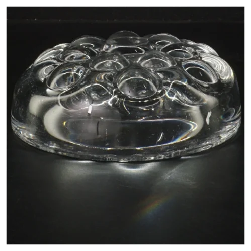 Rund glasskål (str. Ø 16 cm)