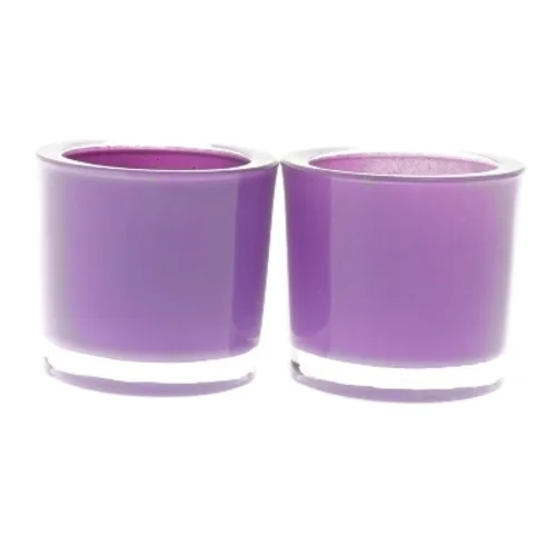 Lysholdere i glas (str. 6,5x6 cm)