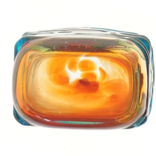 mdina glas vase med farve (str. 16 cm)