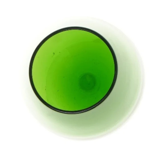 Grøn vase (str. 30 cm)