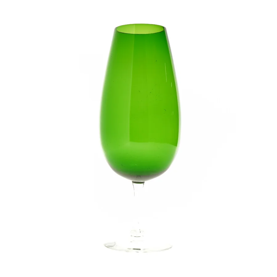 Grøn vase (str. 30 cm)