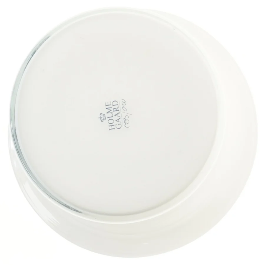 Holmegaard urtepotteskjuler med rytter motiv fra Holmegaard (str. Ø 19x16 cm)