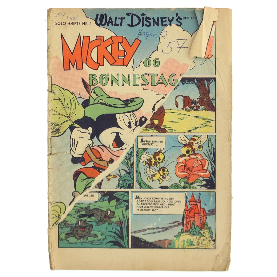 Mickey og Bønnestagen af Ukendt (Bog)