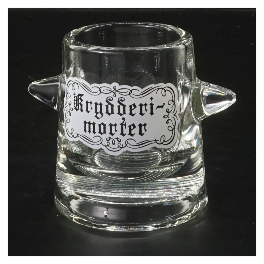 Glass krydderimorter (str. Ø 6,5 cm længde 9 cm)