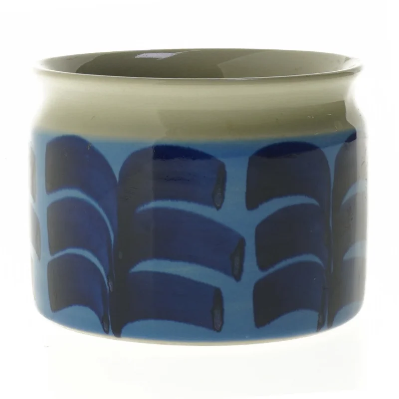 Keramik krukke fra Rörstrand fra Rörstrand (str. Ø 12,5 cm længde 9,5 cm)