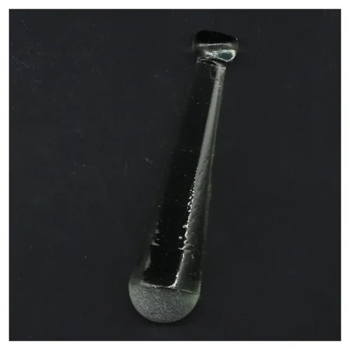 Glas dekorationsgenstand (str. 13 cm)