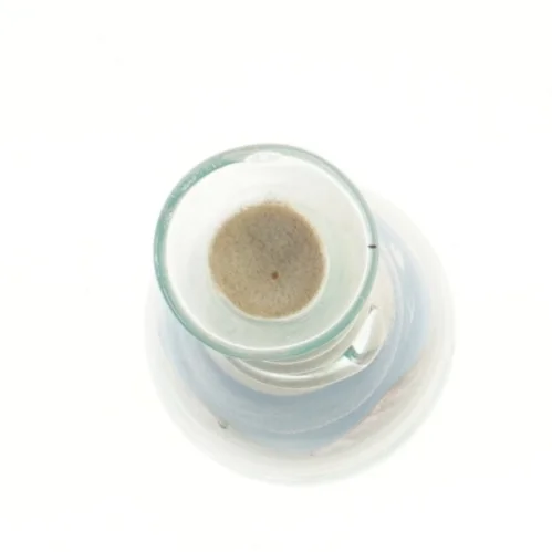 Dekorativ vase med ørkenmotiv (str. 18 cm)