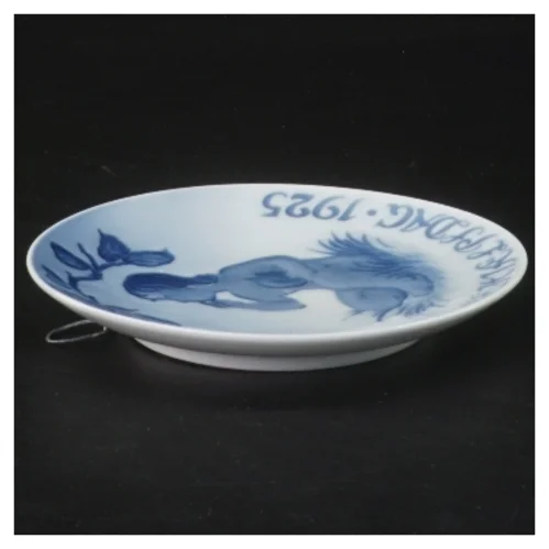 Dekorativ tallerken med motiv fra Royal Copenhagen (str. Ø 13 cm)