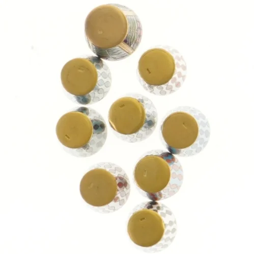  Russiske vodkaglas, 9 stk. (str. 4 og 5 cm)